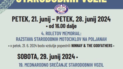 19. mednarodno srečanje starodobnih vozil Postojna 2024