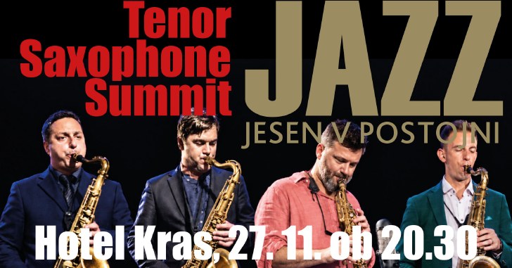 Tenor Saxophone Summit (UK, AT, SI)