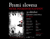 Pesmi slovesa - večer pogrebnih napevov Pesmi slovesa - večer pogrebnih napevov