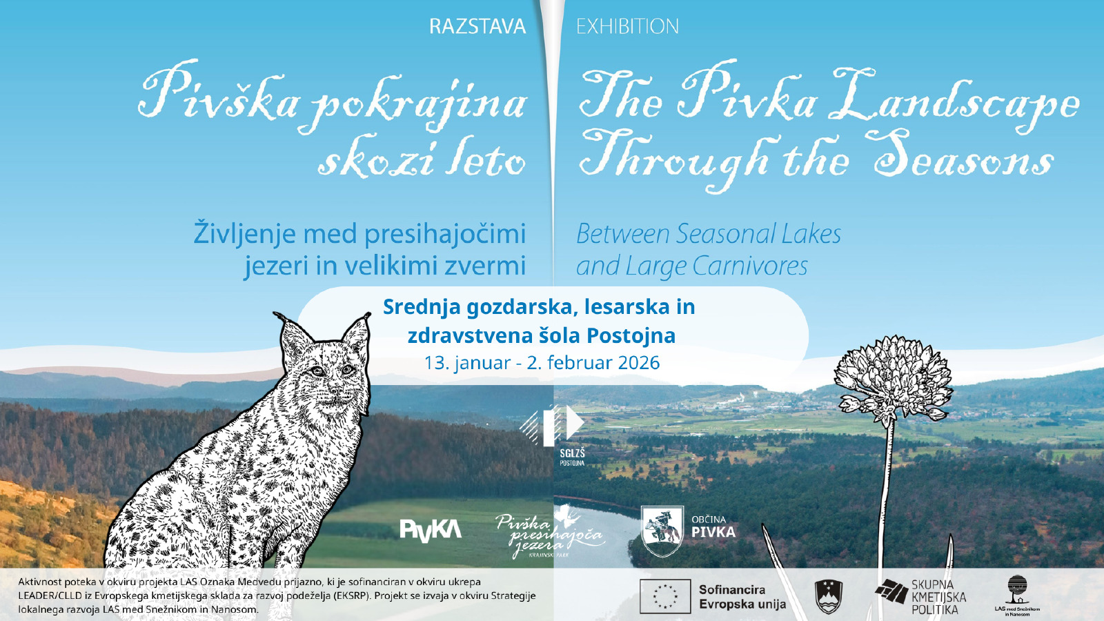 Otvoritev razstave Pivška pokrajina skozi leto