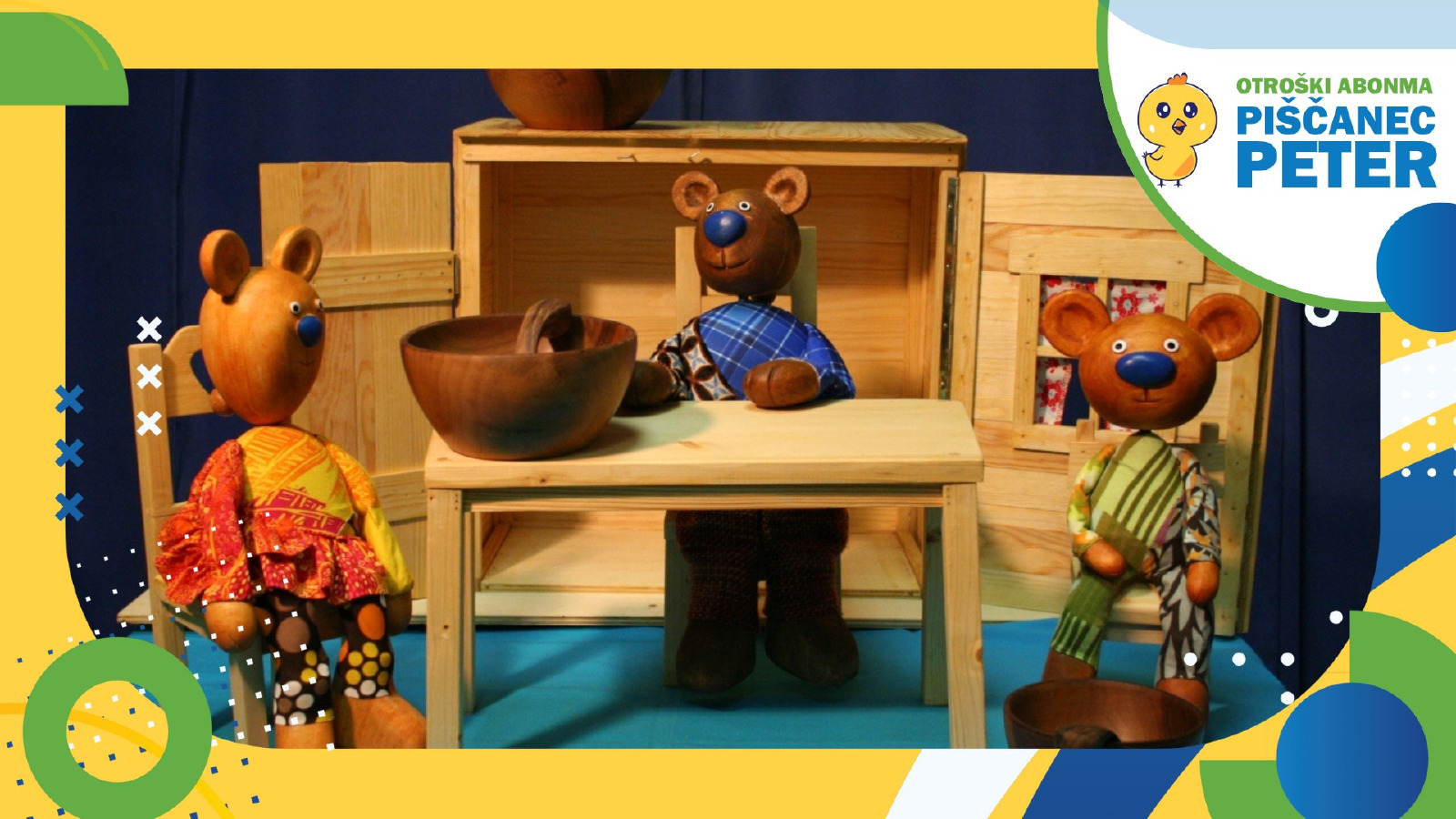 Otroška predstava Zlatolaska in trije medvedi Otroška predstava Zlatolaska in trije medvedi