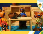 Otroška predstava Zlatolaska in trije medvedi