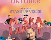 Dobrodelni Stand-up večer - Moška pamet