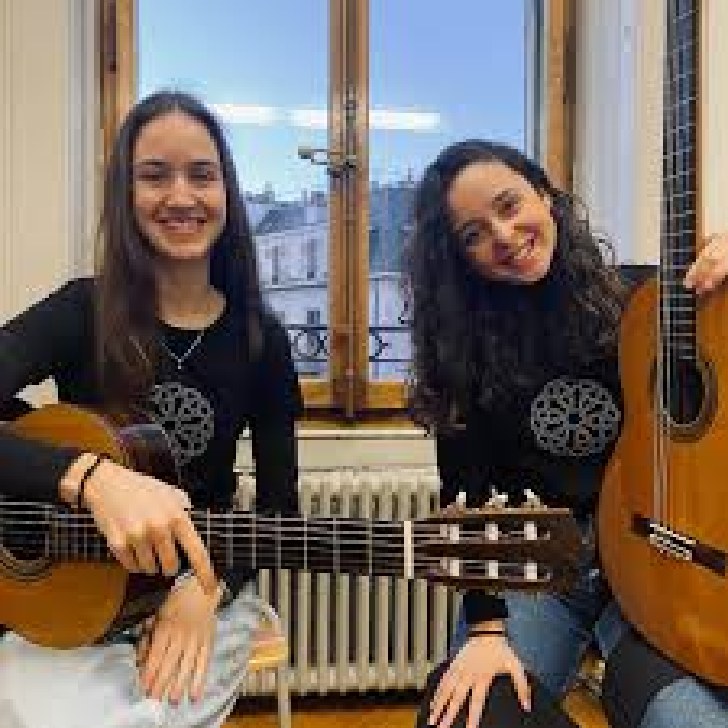 Guitar duo Daniyah: Alice Brandão (PT) and Maja Kralj (SLO)