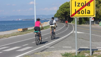 Kolesarjenje na slovensko obalo