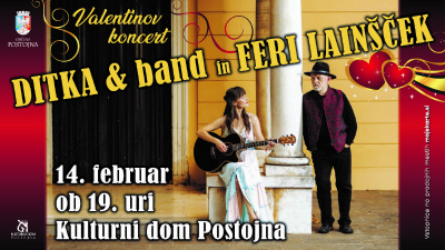 Ditka & band in Feri Lainšček - Valentinov koncert