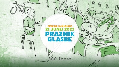 Festival / Praznik glasbe v Postojni 2025 / Sigic v sodelovanju z lokalno skupnostjo v sklopu svetovne initiative Fête de la musique Festival / Praznik glasbe v Postojni 2025 / Sigic v sodelovanju z lokalno skupnostjo v sklopu svetovne initiative Fête de la musique