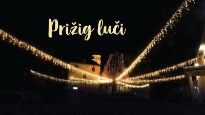 Prižig prazničnih lučk Prižig prazničnih lučk