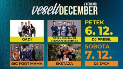 Veseli december v Cerknici