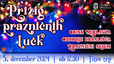 Prižig lučk in odprtje drsališča