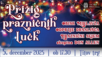Prižig lučk in odprtje drsališča