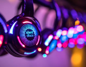 Silent disco na ledu