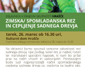 Delavnica v KS Hrašče: Spomladanska rez in cepljenje sadnega drevja