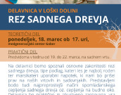 Delavnica v Loški dolini: Rez sadnega drevja