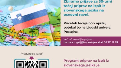 Priprava na izpit iz slovenskega jezika