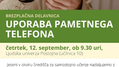 Delavnica: Pametni telefon