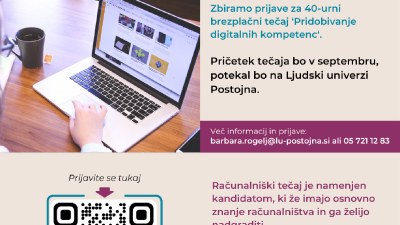 Pridobivanje digitalnih kompetenc