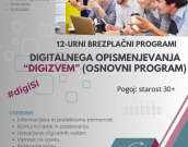 Osnovni program digitalnega opismenjevanja 'DigiZvem' v Pivki