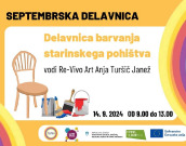 Delavnica barvanja starinskega pohištva