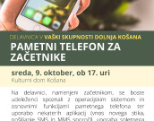 Brezplačna delavnica: Pametni telefon za začetnike