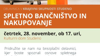 Delavnica Spletno bančništvo in nakupovanje