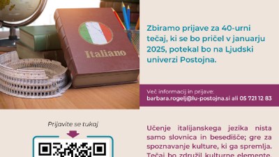 Začetni tečaj italijanščine
