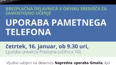 Uporaba pametnega telefona