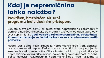 Kdaj je nepremičnina lahko naložba?