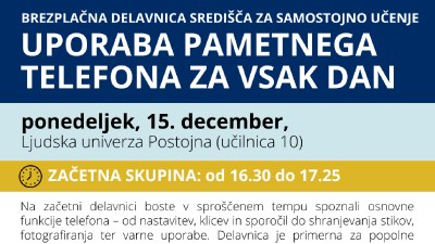 Uporaba pametnega telefona za vsak dan