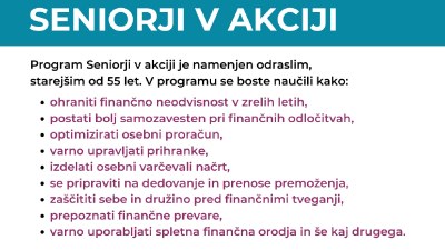 Seniorji v akciji
