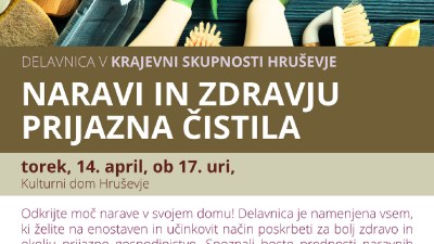 Naravi in zdravju prijazna čistila