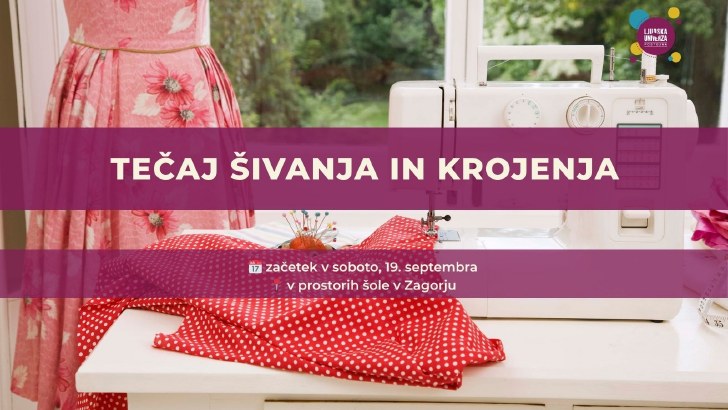Kurz šití a krejčovství v Zagorju