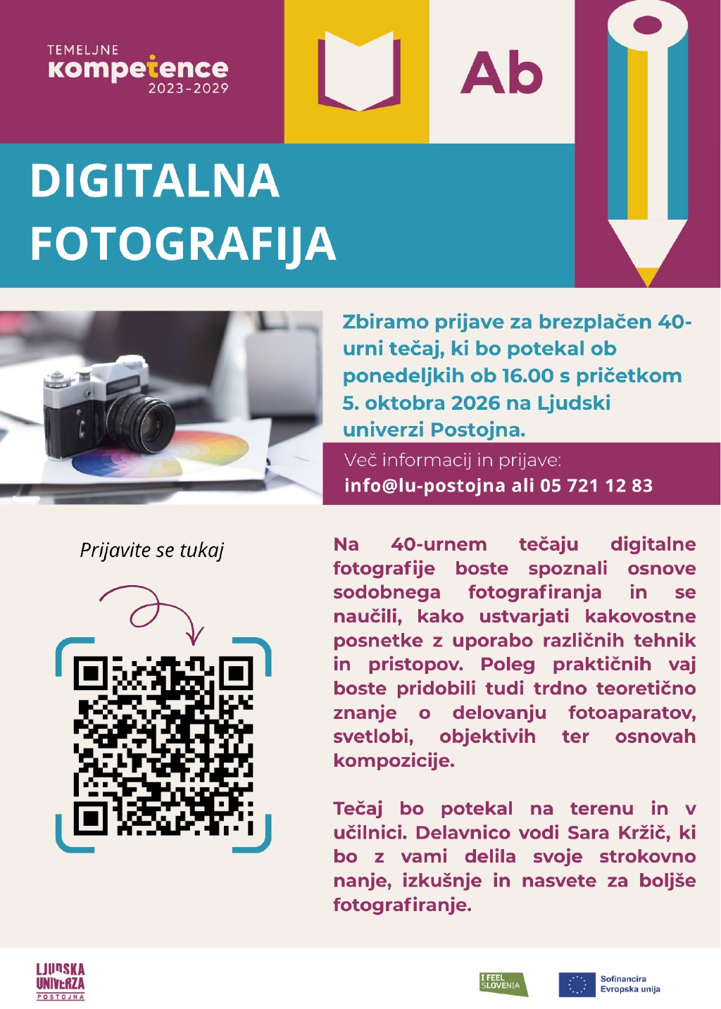 Kurz: Digitální fotografie