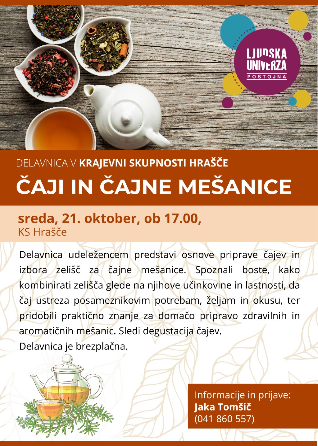 Čaje a čajové směsi