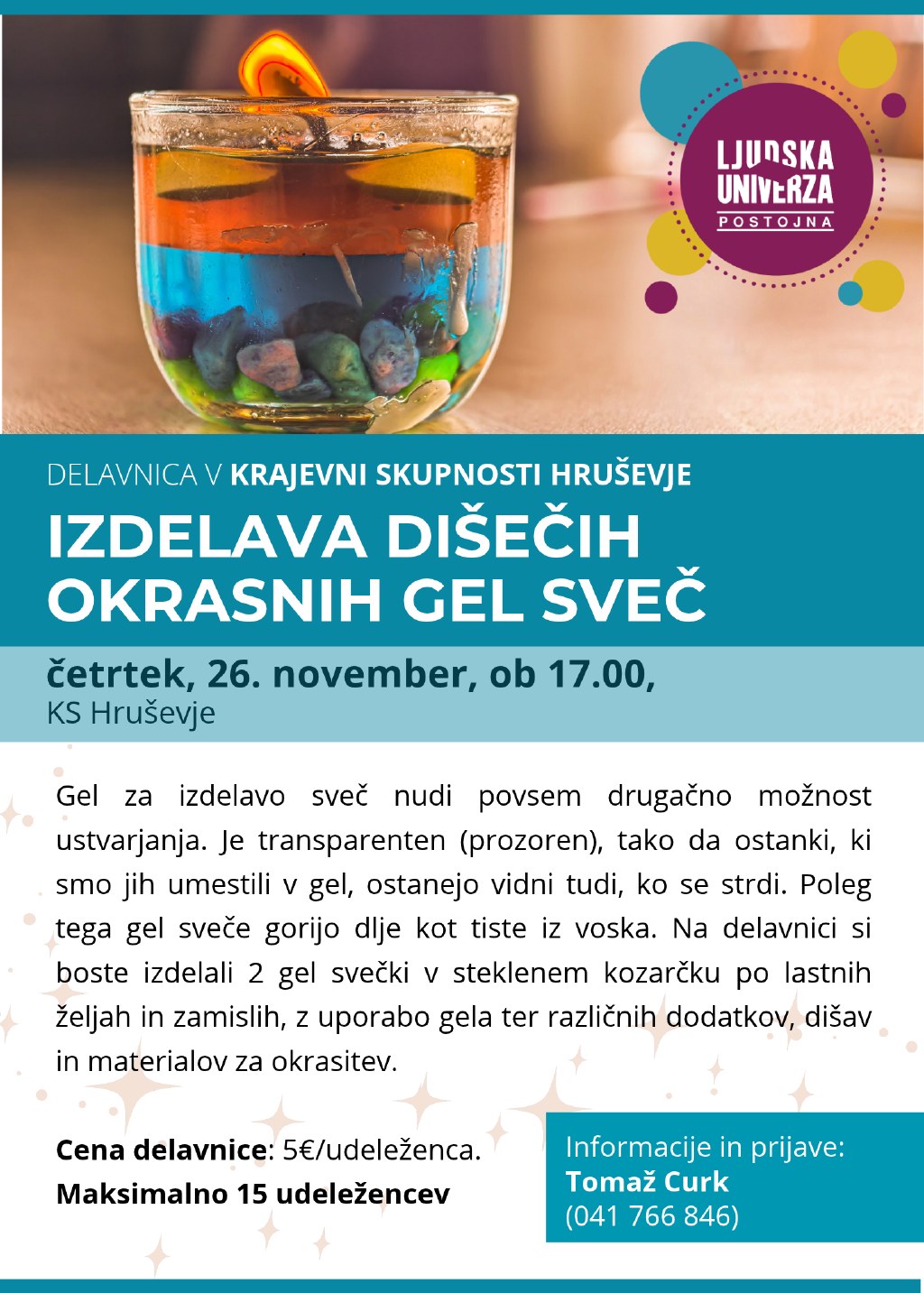 Tworzenie dekoracyjnych świec żelowych z zapachem