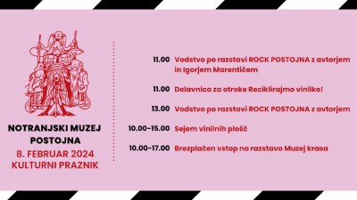 Preživite KULTURNI PRAZNIK V Notranjskem muzeju Postojna