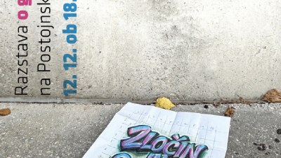 Odprtje nove razstave Zločin in sadež Odprtje nove razstave Zločin in sadež