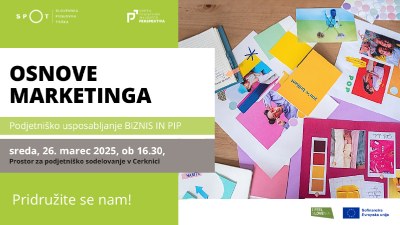 Osnove marketinga (program Biznis in PIP)
