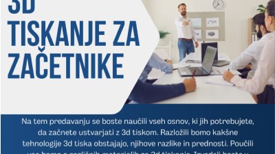 3D tiskanje za začetnike