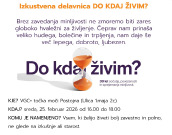 Delavnica Do kdaj živim?