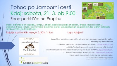 Pohod po Jamborni poti Pohod po Jamborni poti