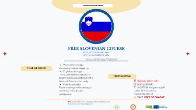Practical Slovenian Course for Foreigners Practical Slovenian Course for Foreigners