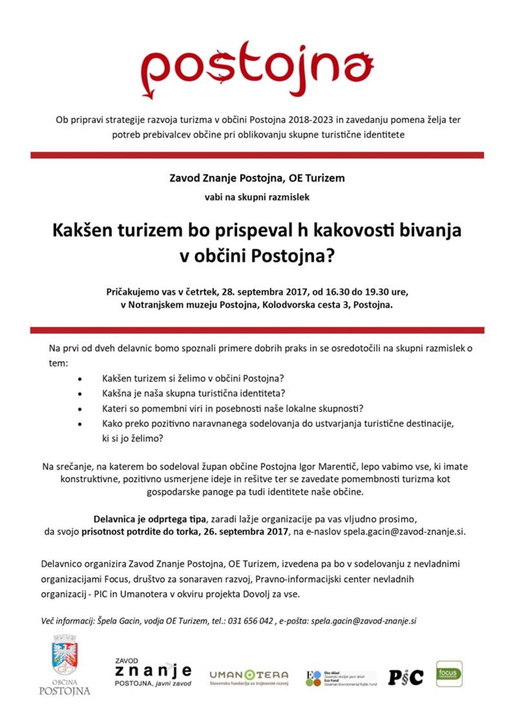 Turizem Postojna