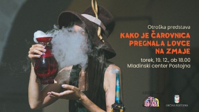 Predstava za otroke: Kako je čarovnica pregnala lovce na zmaje Predstava za otroke: Kako je čarovnica pregnala lovce na zmaje