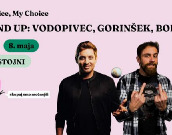 Stand up: Vodopivec, Gorinšek, Bohinc