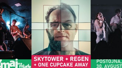 Koncert One Cupcake Away, Skytower, Regen Koncert One Cupcake Away, Skytower, Regen