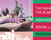 Koncert The Hahas and the Blablas (Hr), Nowaves (Nem), Rouge (Nem)