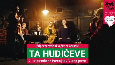 Pripovedovalski večer za odrasle: Ta hudičeve