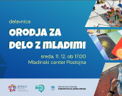 Delavnica Orodja za delo z mladimi