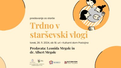 Predavanje Trdno v starševski vlogi